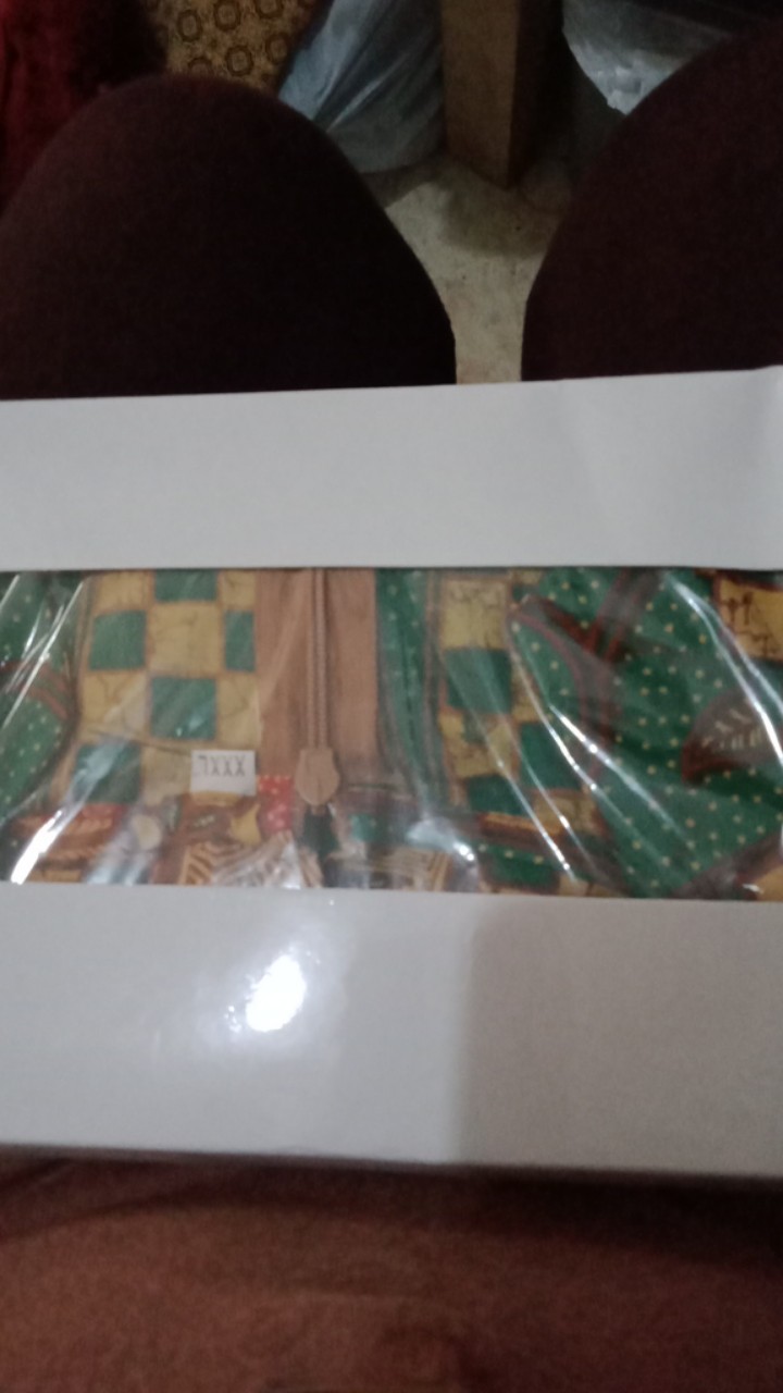 Tunik Batik Kembang Sinaran Hijau Dsc04200