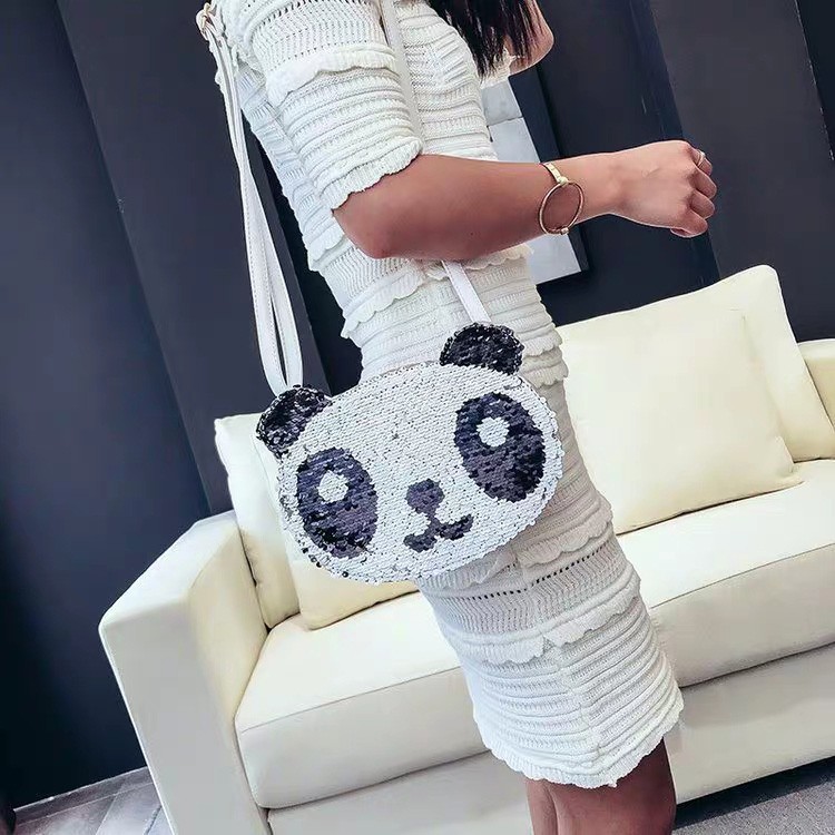 tas fashion tas selempang wanita murah tas import terbaru sling bag cewek tas panda lucu anak-anak