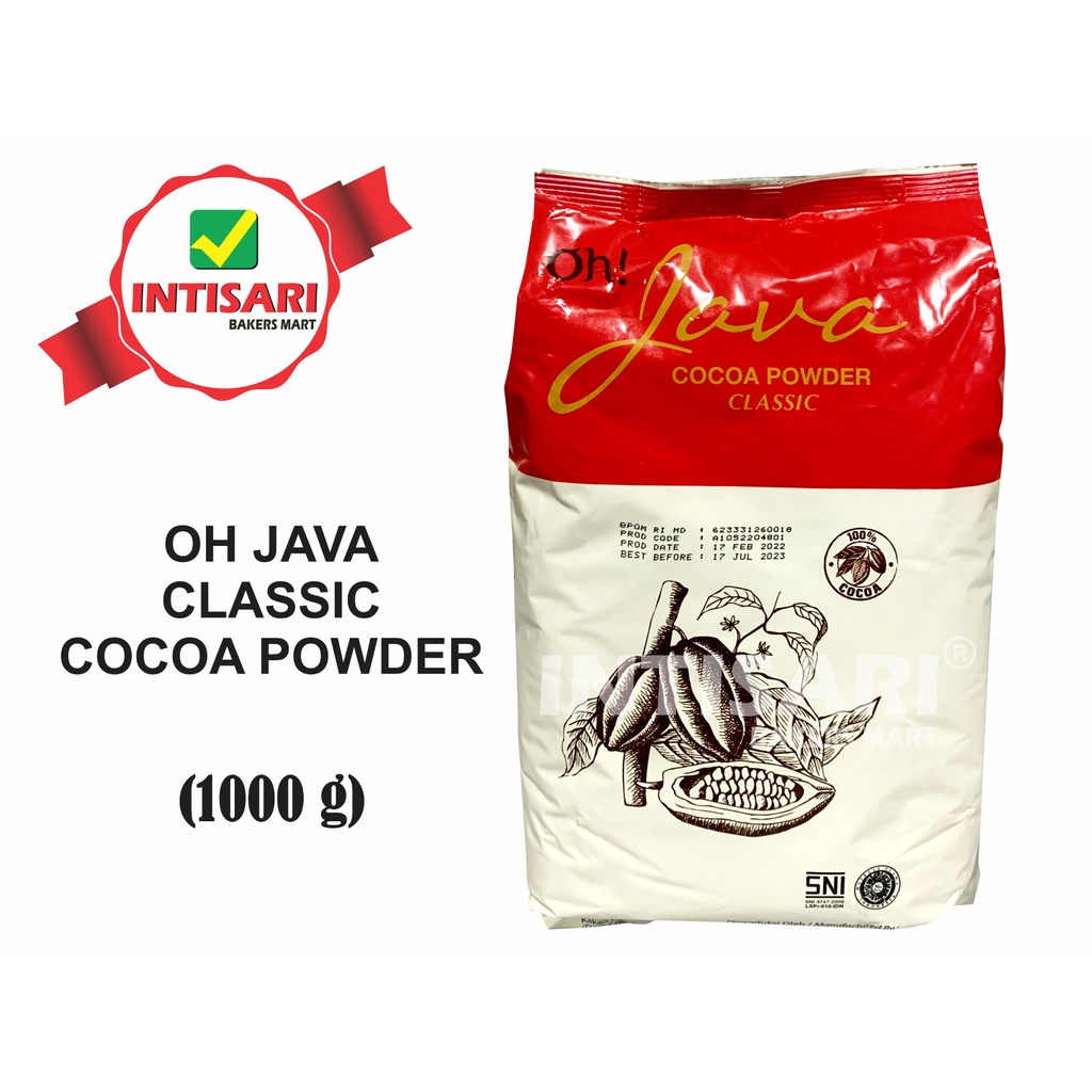 Jual OH JAVA CLASSIC COCOA POWDER 1000 G Shopee Indonesia
