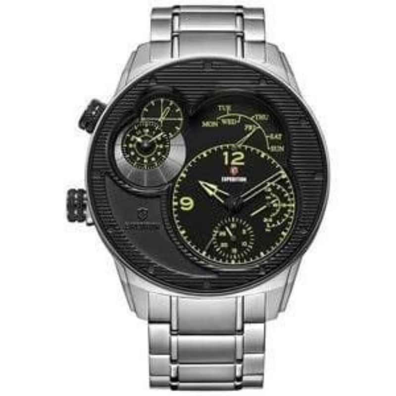 Jam tangan Expedition 6737 Tali rantai silver original pria