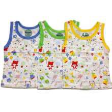 Singlet Bayi Baju Kutung Ridges Anak Balita 6 bulan 1 2 3 tahun Oblong Harian Motif Lucu Tanktop perempuan laki laki