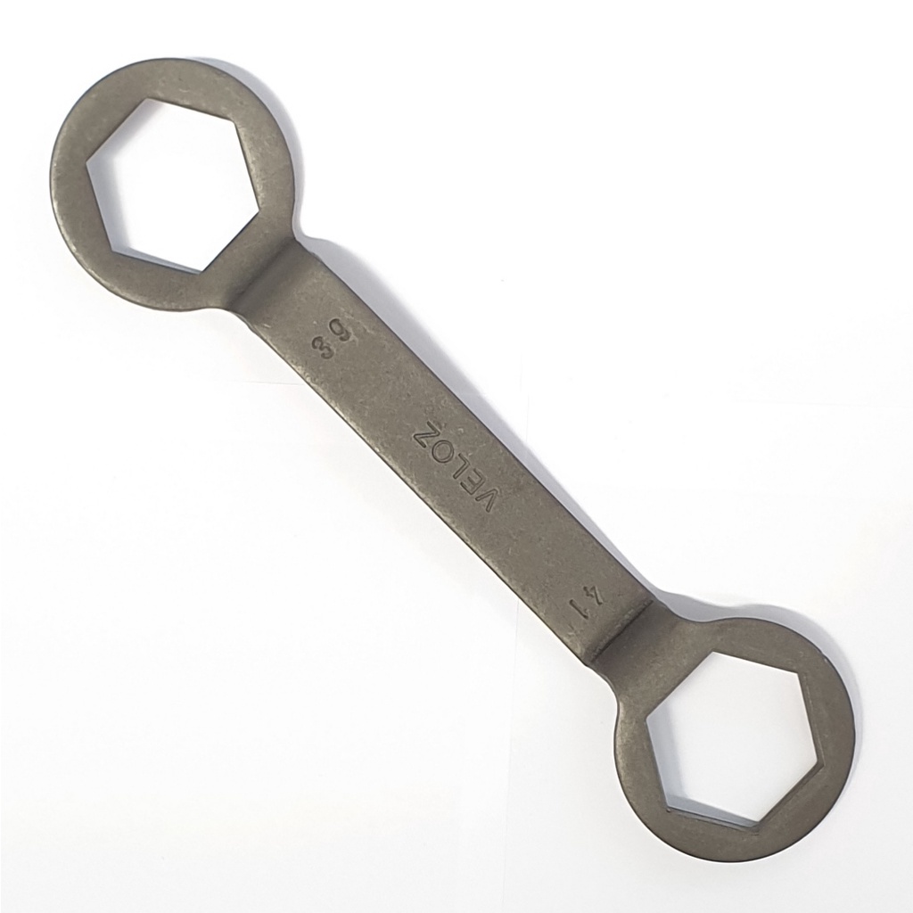 Veloz Premium Quality Kunci Ring Mur Kopling 39 x 41mm / Heavy Duty N Chrome Vanadium Steel Coupling Nut Wrench