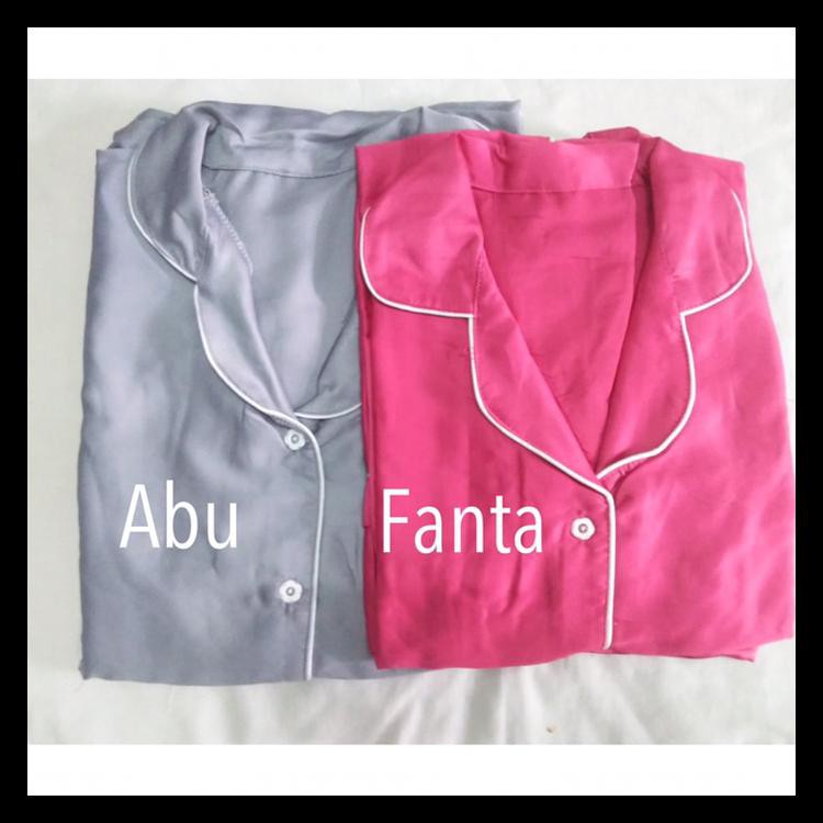 PIYAMA BAJU TIDUR DEWASA WANITA SATIN