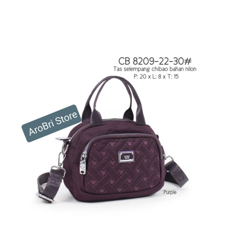Tas selempang tenteng merk chibao CB 8209 -22-30 bahan nilon