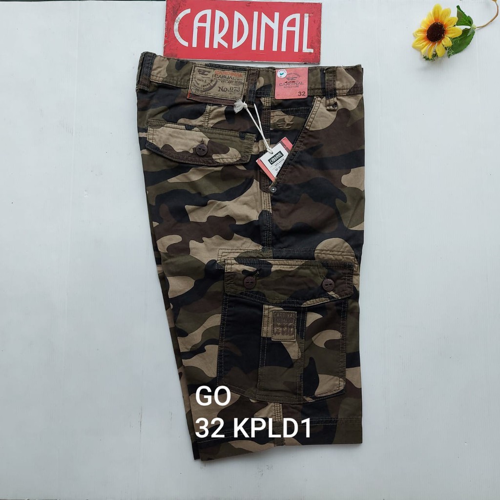 BB 32- W KPL CARDINAL KEMPOL CASUAL Celana Pendek Kempol Fashion Pria Brand Kekinian