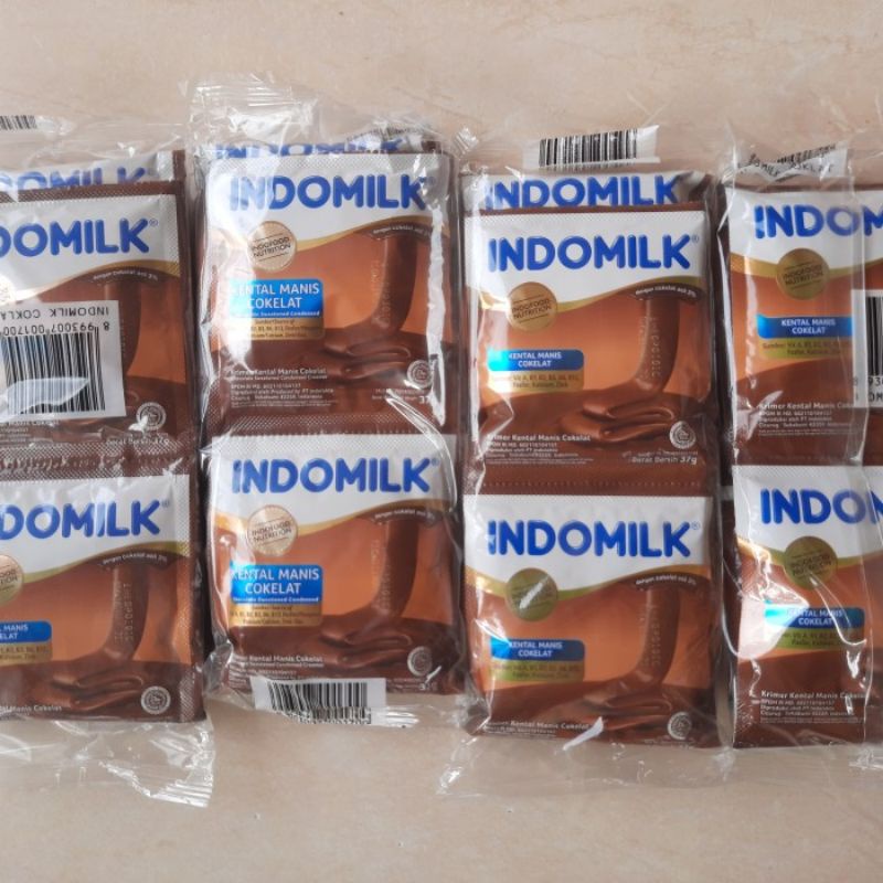 

Indomilk Kental Manis Cokelat Isi 6