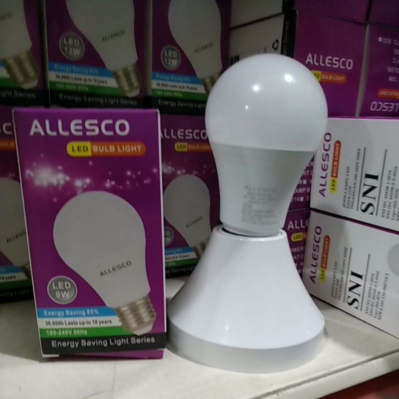 LAMPU LED BULB ALLESCO 9W