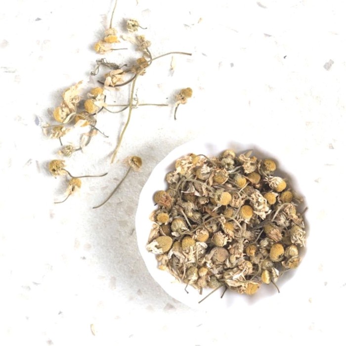 

Teh-Daun- Pure Chamomile - Calming Relaxing Tea (Tisane) 50Gr -Daun-Teh 800 Teh-Makanan-Minuman