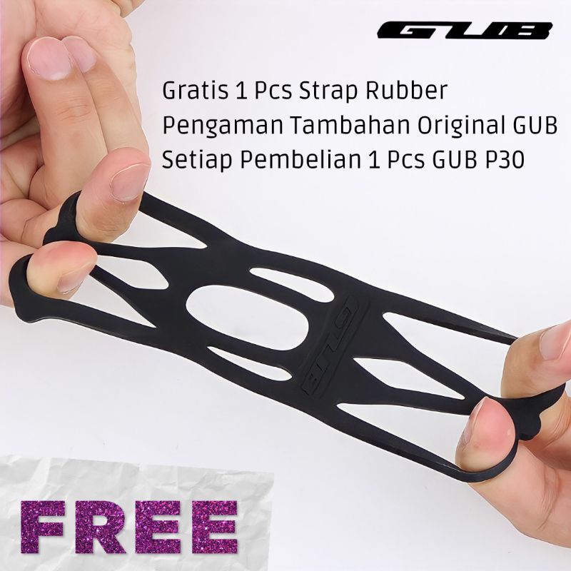 GUB P30 Phone Holder Hp Motor GUP P30 Original Dudukan Hp di Motor Tempat Hp di Motor Stand Holder Hp Motor Holder Hp Stang Spion Bracket Breket Hp Motor