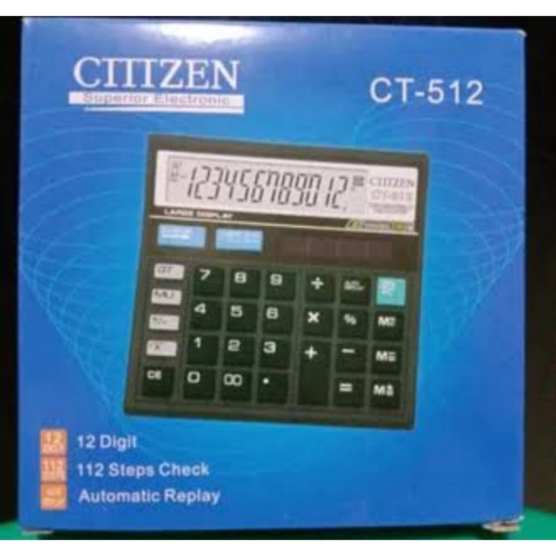 

Citizen Kalkulator CT 512