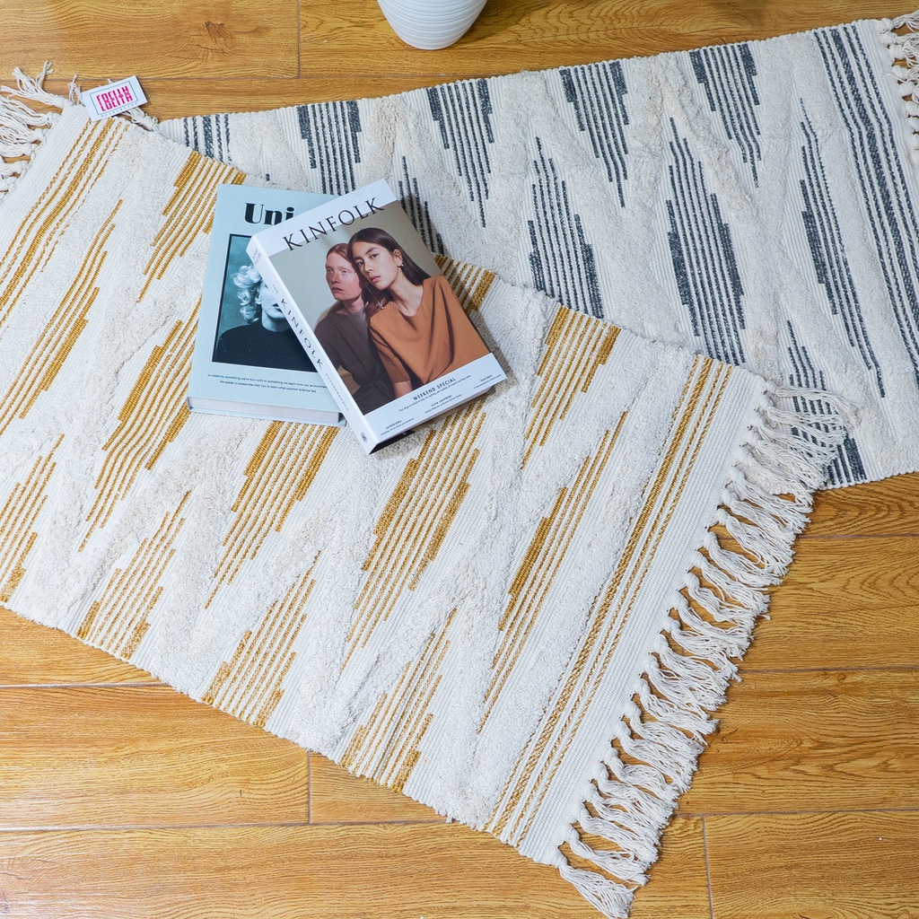 Scandinavian Nordic Rug/Karpet Alas Lantai Tufted Elena