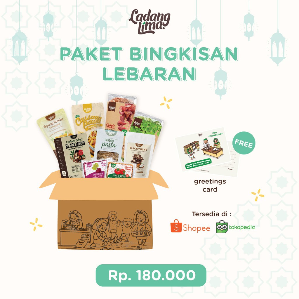 

Paket Bingkisan Lebaran Ladang Lima