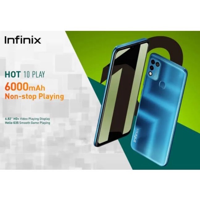 infinix hot 10 play 2/32gb 3/32gb 4/64gb