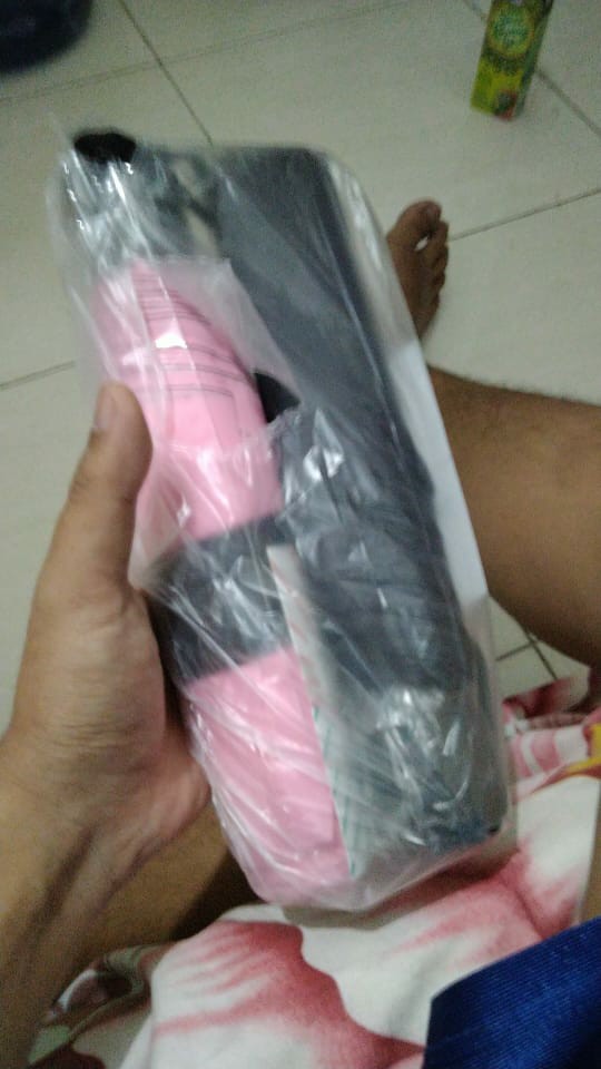 Tabasa Payung Lipat Polos Strip Loko Warna Warni