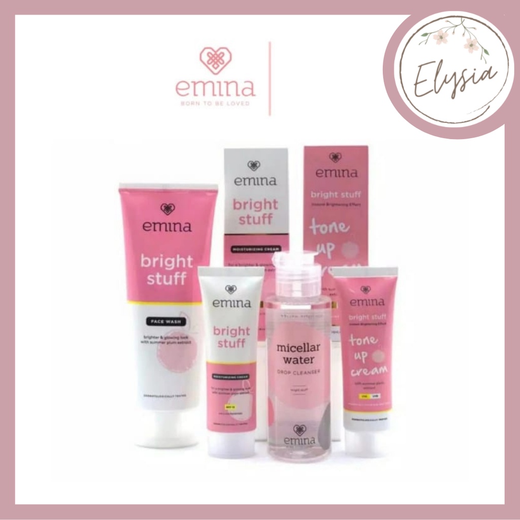 EMINA FACIAL WASH | MOISTURIZING CREAM | TONE UP CREAM | FACE SERUM