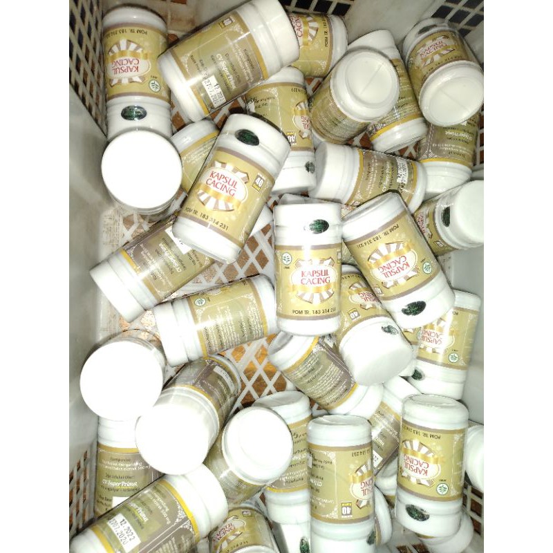 HERBAL CACING ATASI TIPES DAN DEMAM  (40kpsl)