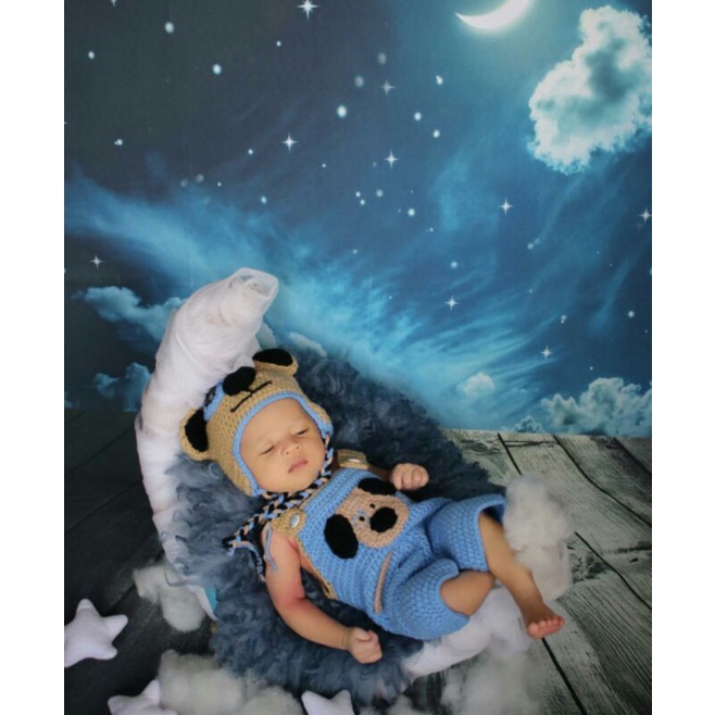 kostum newborn fotografi