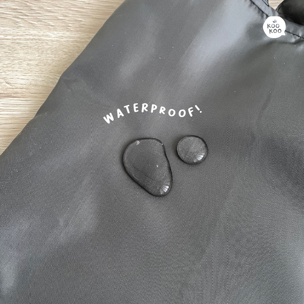 IAMKOOKOO Waterproof Foldable Shopping Bag / Tas Belanja Lipat Tahan Air