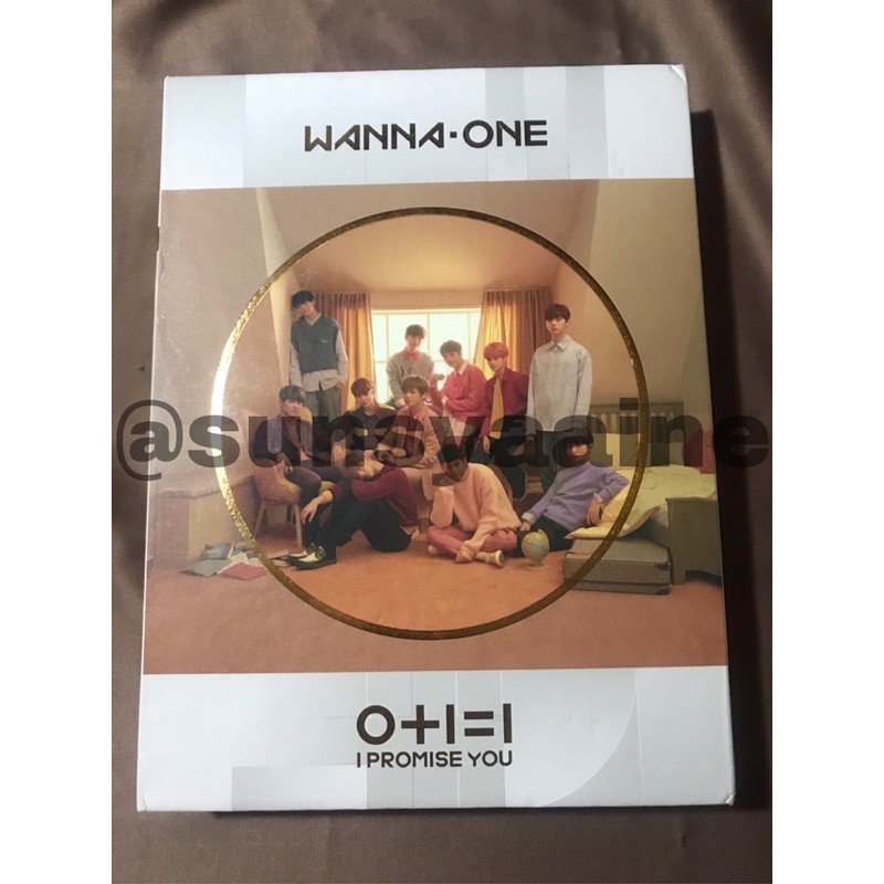 WANNA ONE I PROMISE YOU ALBUM HA SUNGWOON PHOTOCARD ONG SEONGWOO PUZZLE GROUP | READY