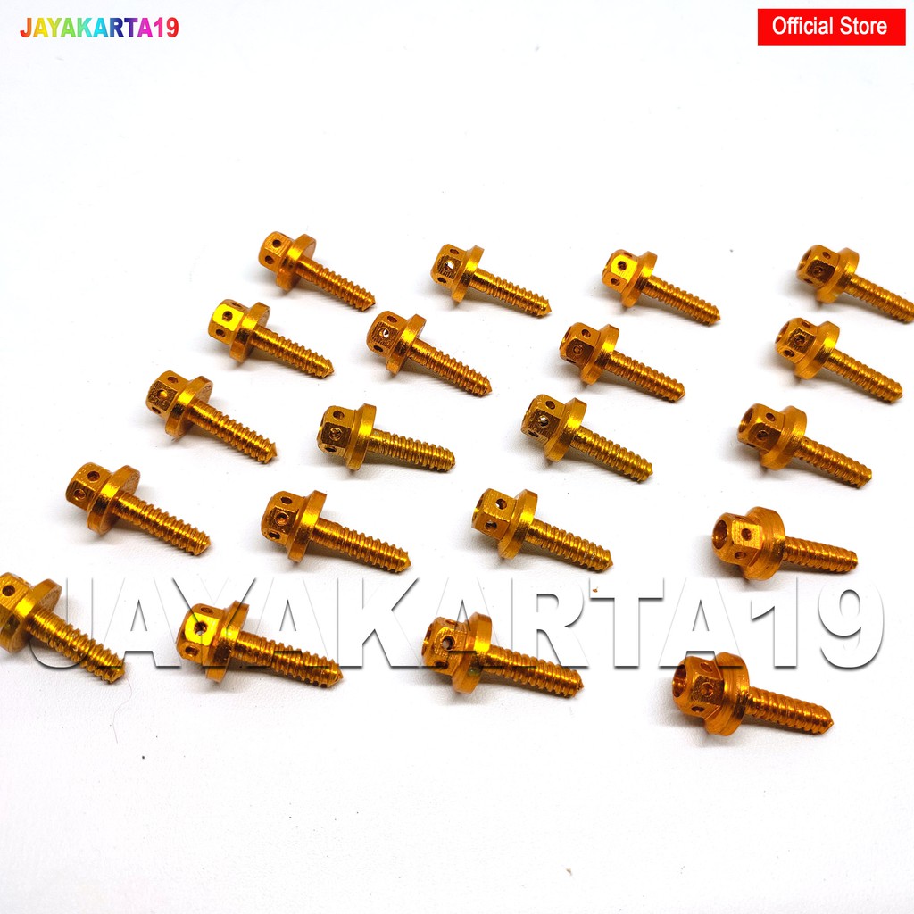 baut probolt body nmax / probol aerox / lexi / mio / khusus matik HARGA 20 BAUT