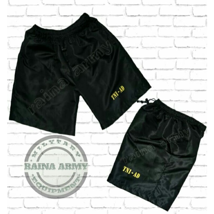 celana olahraga tni ad celana pendek jersey olahraga tni ad hitam