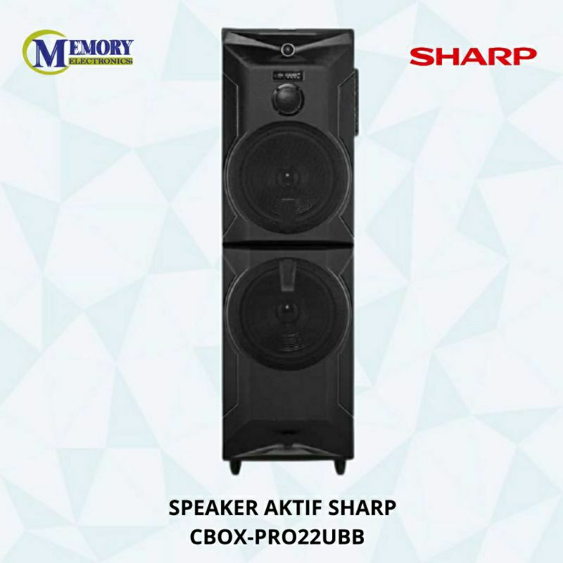 SPEAKER AKTIF SHARP CBOX PRO22UBB SUPER BASS POWER ONLY SAMARINDA