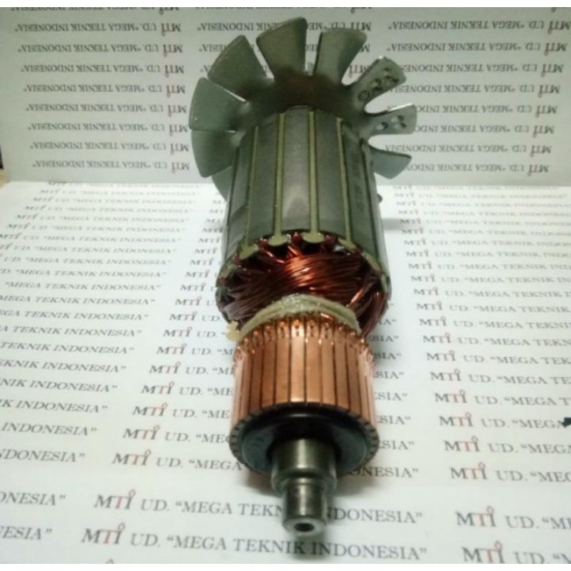 ROTOR WITH COOLING FAN ( Rebar Cutter portable RC 25)