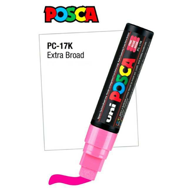 

Uni POSCA Paint Marker PC-17K - Extra Broad - Chissel Tip 15mm