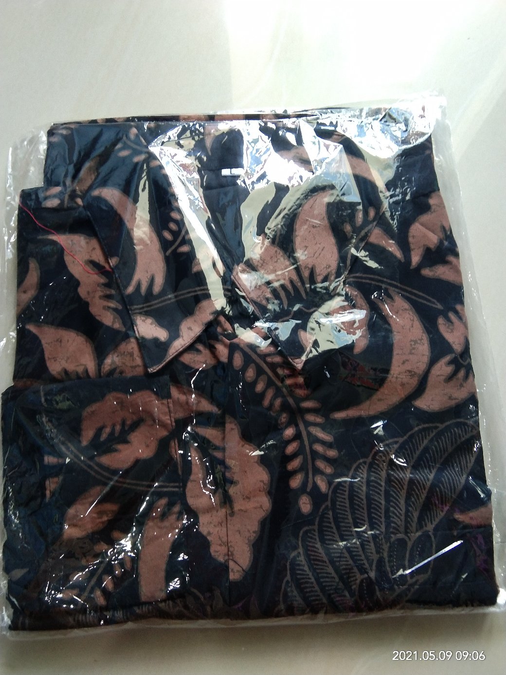 (1kg=4pcs) Kemeja Batik Lengan Panjang Batik Ori Nareswarisekar Manuk Batik Solo Seragam Batik
