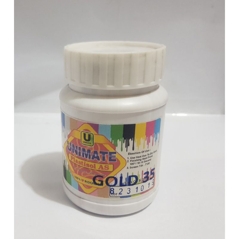 

Plastisol AS Gold 35 @250gr dan @500gr
