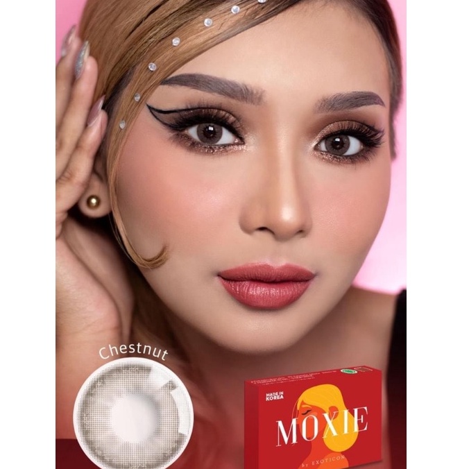 Softlens X2 Moxie Dia 14.5mm | Minus 2.25 - 4.00 + FREE LENSCASE - KASIMURA