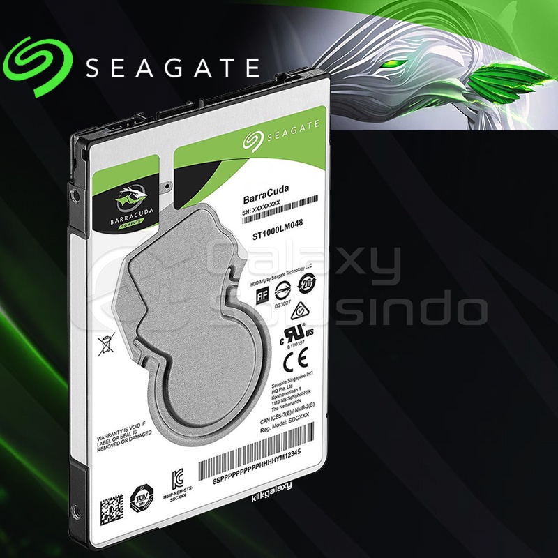Seagate BarraCuda 2.5&quot; Laptop 1TB HDD