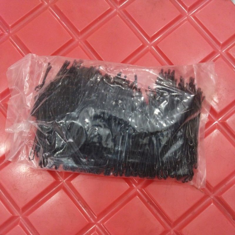 ( 500GR)HAIR PINS/ PIN RAMBUT KILOAN/KEP HITAM 500GR//JEPIT HITAM /JEPIT HITAM/BOBYPIN SANGGUL/KEP LIDI ADA PENTOL/KEP LIDI/PIN SANGGUL/BOBY PIN