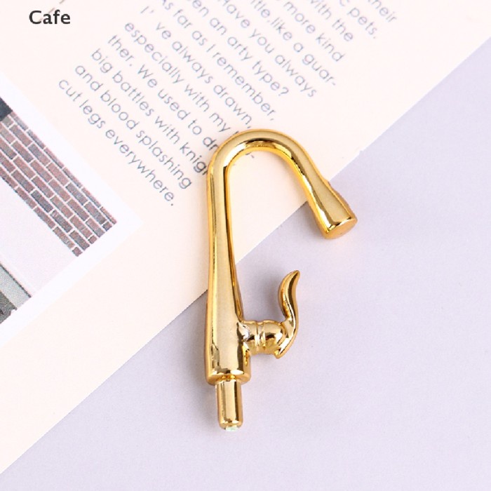 Flash Sale Xo263 Cfid 2Pcs Set Main Miniatur Keran Air Untuk Dekorasi Kamar Mandi Terlaris