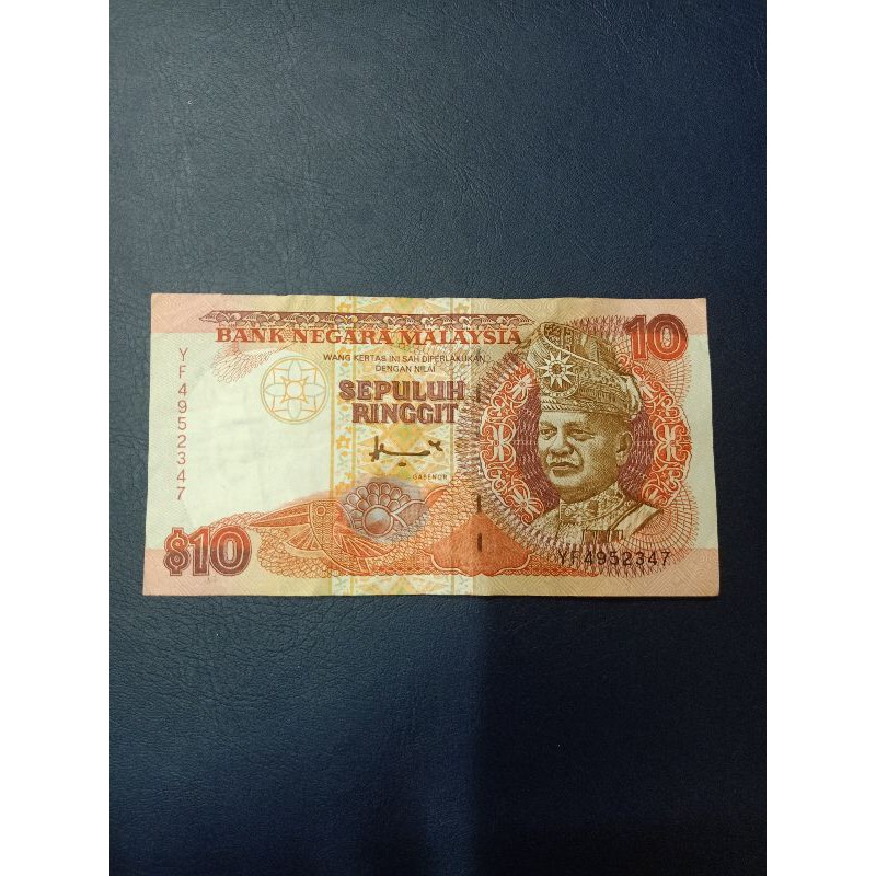MALAYSIA 10 RINGGIT 1995 UANG ASING
