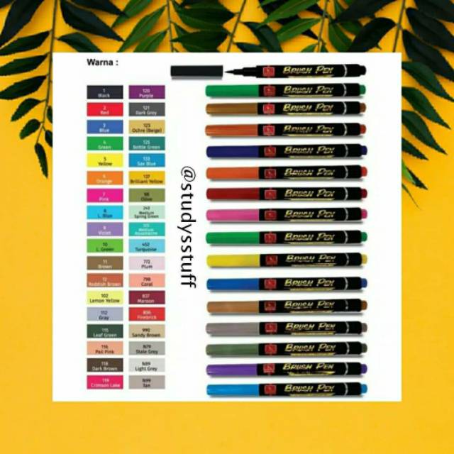 

[BISA COD] SNOWMAN BRUSHPEN