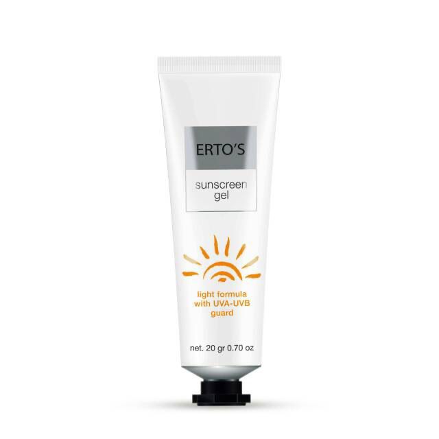 BPOM Erto's Sunscreen Gel Ertos Tabir Surya Sunblock Wajah Pelindung Wajah dari Matahari