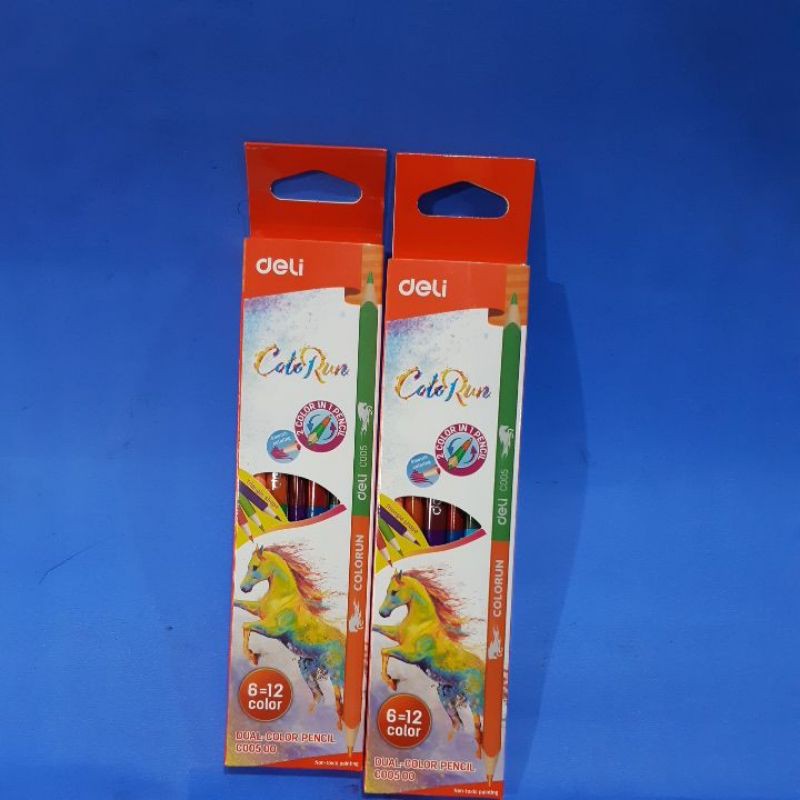 

Pensil warna bicolour 6w