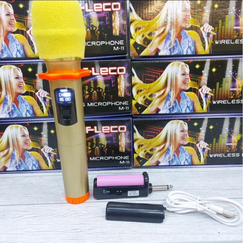 MIC WIRELESS MICROPHONE FLECO M-11
