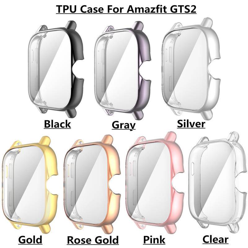 Case Pelindung Layar Smartwatch Bahan TPU Untuk Huami Amazfit GTS 2 3 GTR2 GTR2E GTR3 GTR3 Pro