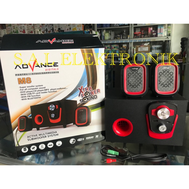 Speaker Aktif Advance M8 Bluetooth