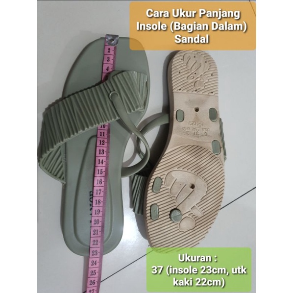 SANDAL JEPIT BALANCE KERUT WANITA 929-35 KARET