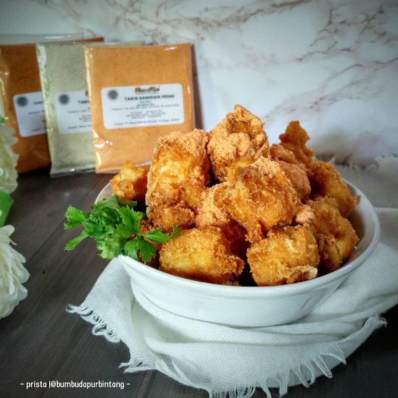 

Ay00! Bumbu Tabur Keju Asin NON MSG 250gr HALAL MUI RASAKOE QUALITY