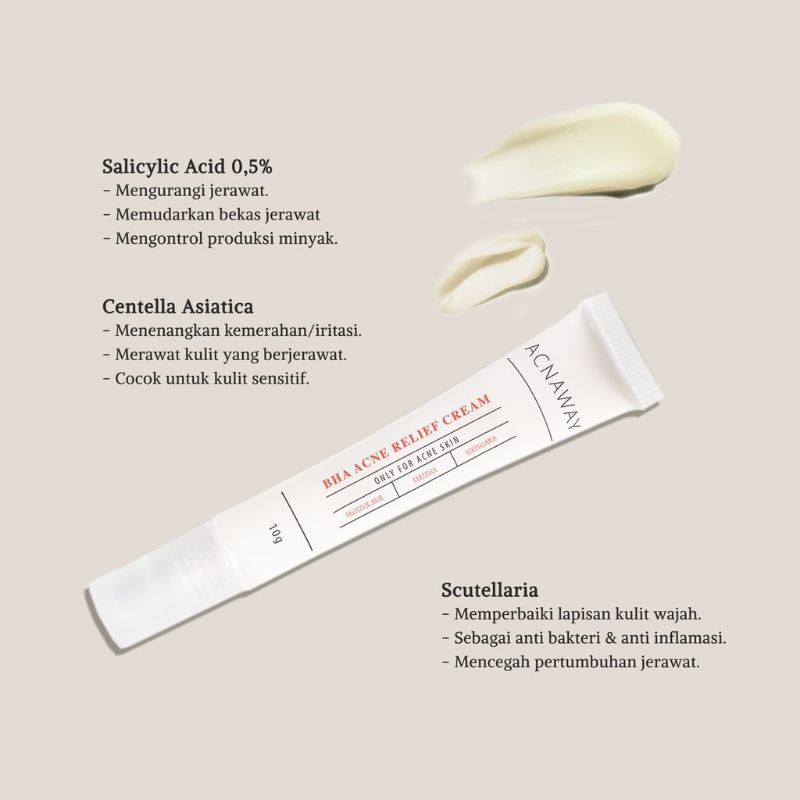(BPOM) ACNAWAY Stubborn Acne Cream / ACNAWAY Anti Acne and Blemish Relief Kit