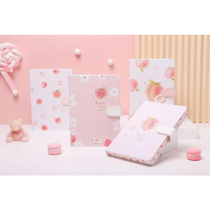 

Office & Stationery | Buku Tulis | Notebook Buku Catatan | Buku Agenda Peach Buku Dengan Kunci Magnet | Best Seller