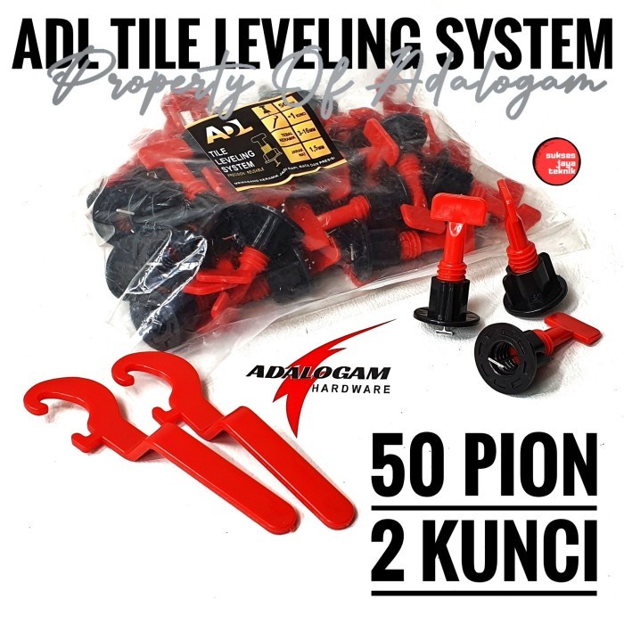 REUSABLE TILE LEVELING SYSTEM/ ALAT PERATA KERAMIK MODEL PUTAR