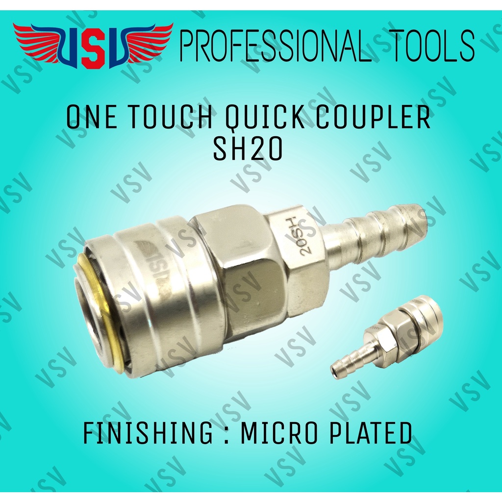 VSV Quick coupler / One touch coupler SH20