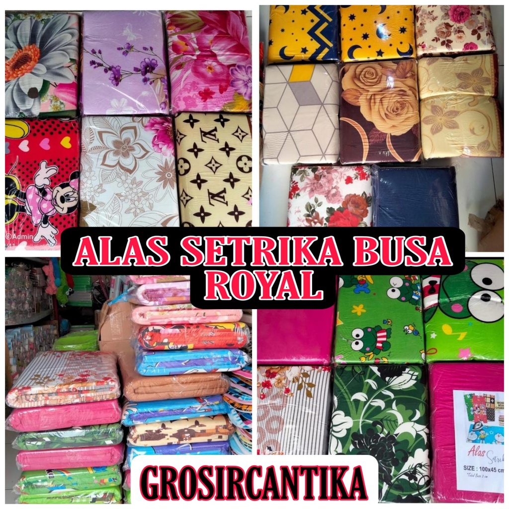 ALAS SETRIKA BUSA ROYAL UK 45 CM X 100 CM