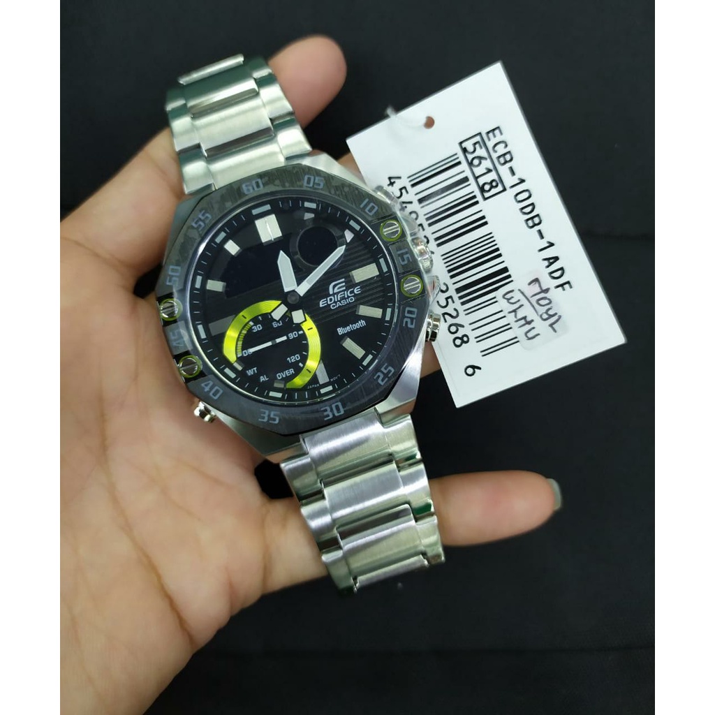 Jam Tangan EDIFICE ECB-10DB-1ADF Original