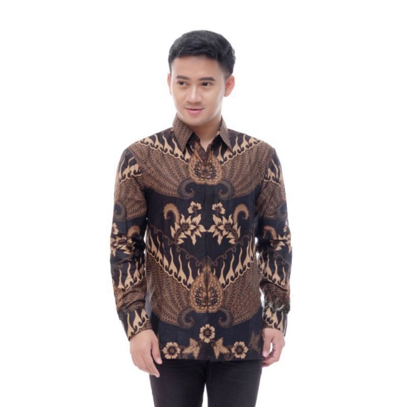 BATIK KEMEJA PANJANG TERBARU SIZE M L XL XXL